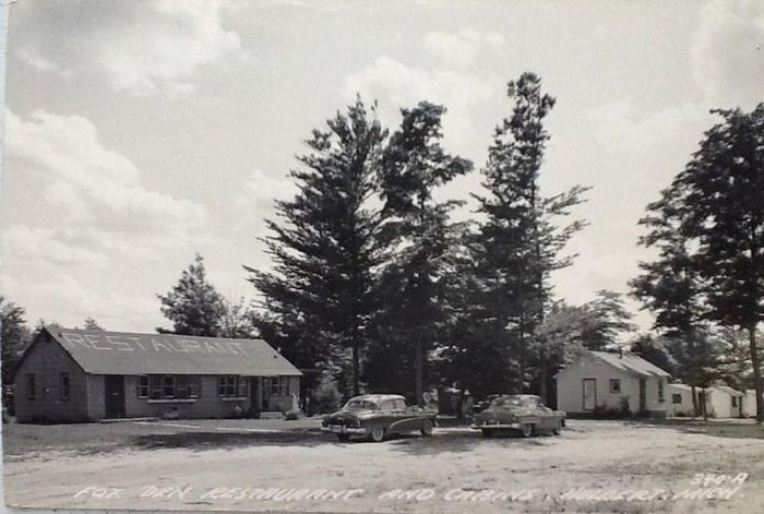 Fox Den Restaurant & Motel - Vintage Postcard (newer photo)